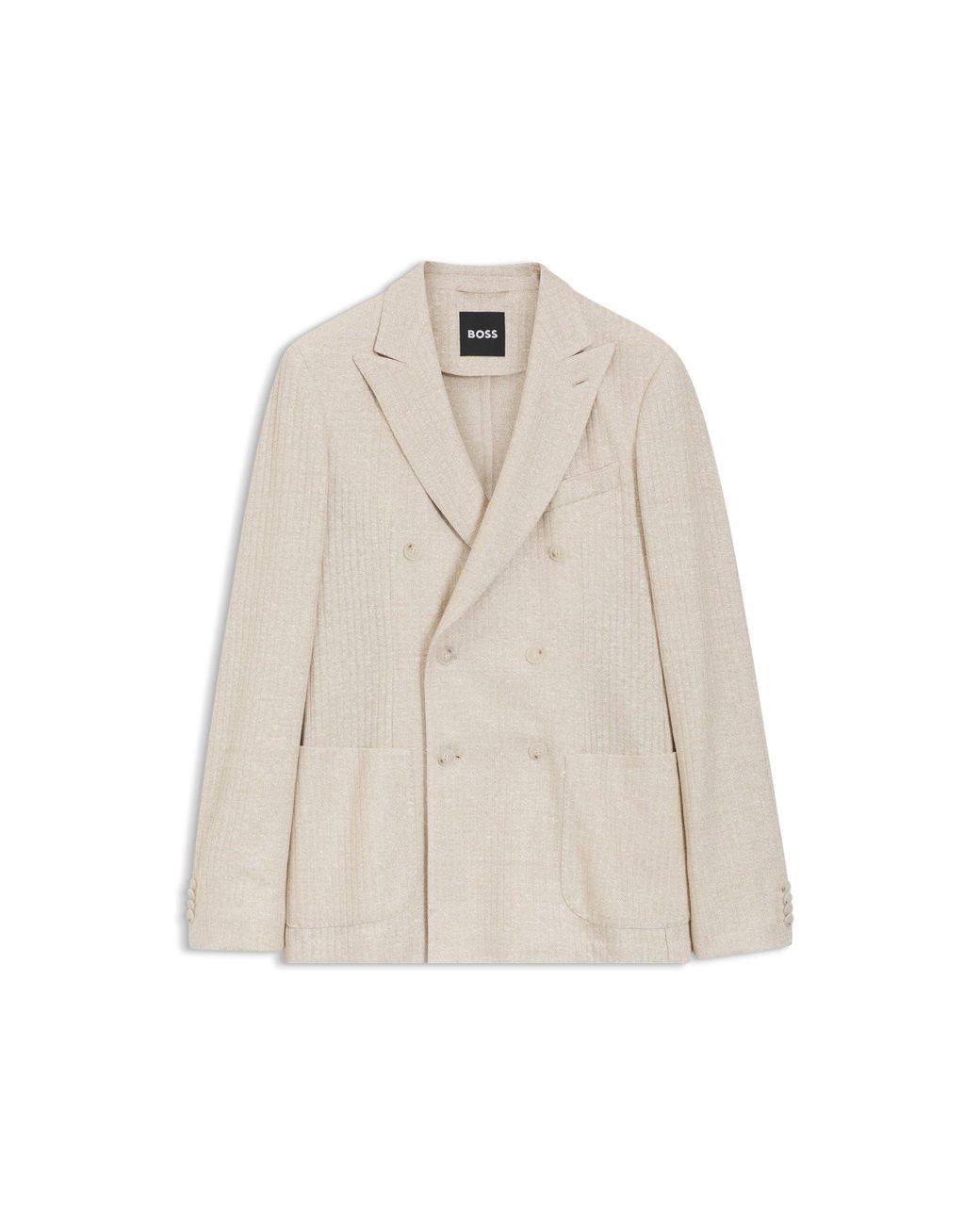 Boss Natural Slim-Fit Blazer for men