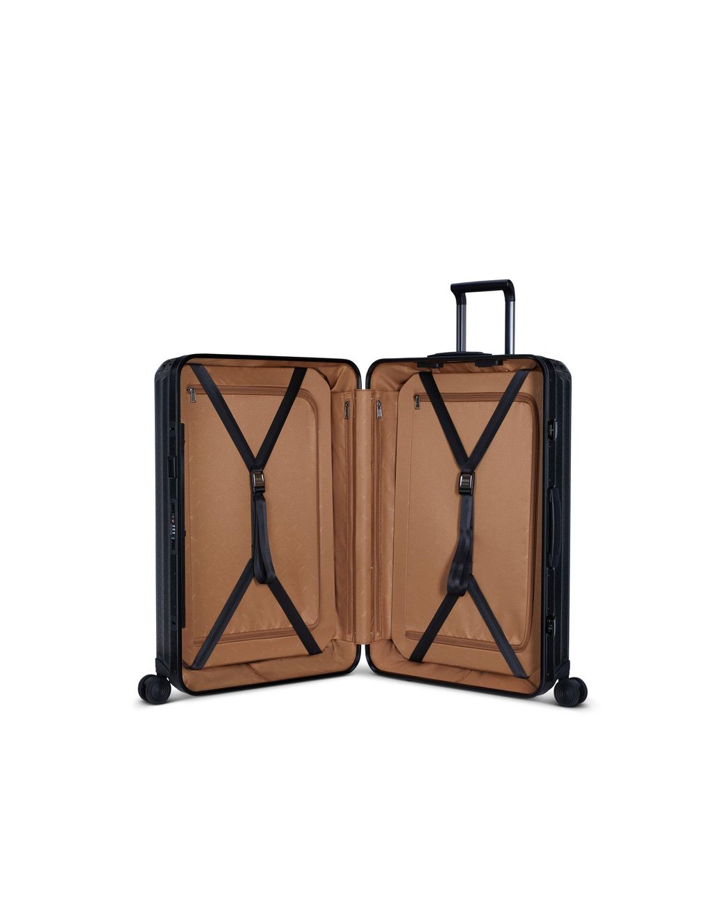 Boss Black Samsonite Anodised-Aluminium Check-In Suitcase With Monograms