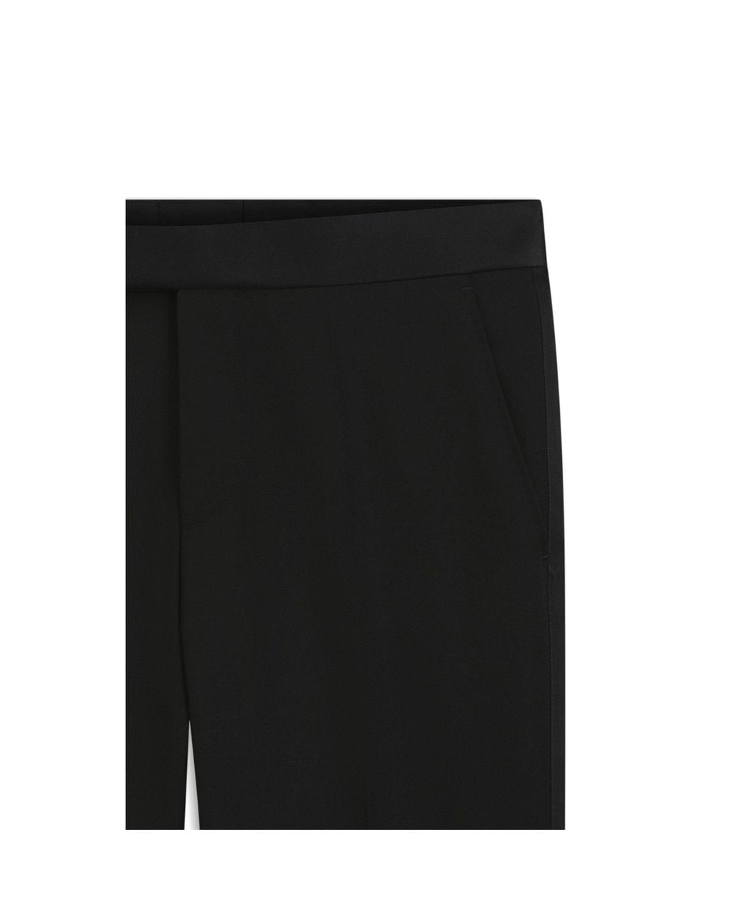 Boss Black Slim-Fit Tuxedo Trousers for men