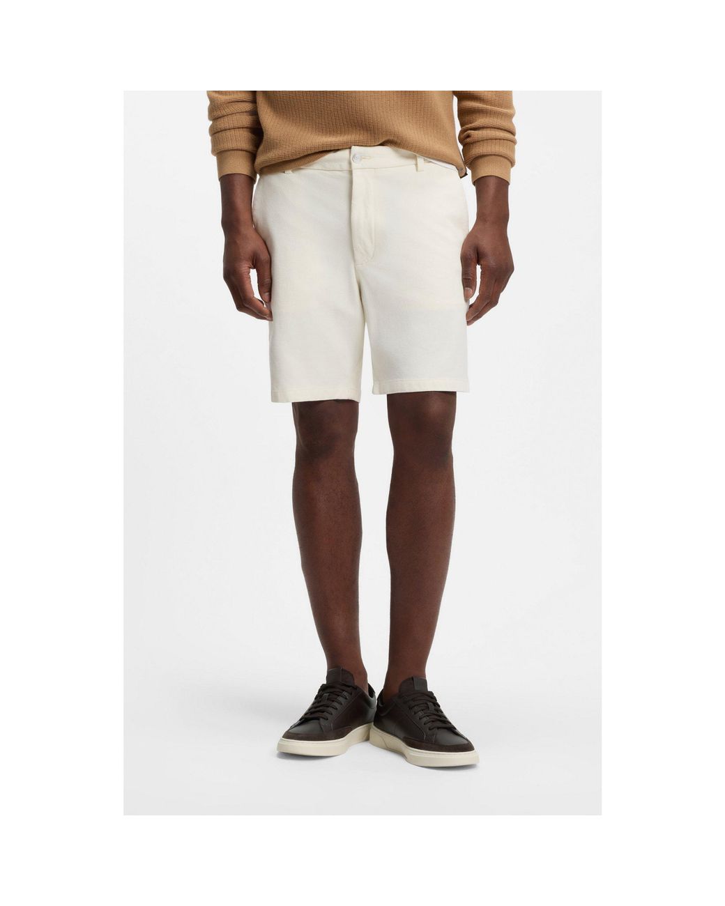 Boss Natural Modern-Fit Shorts for men