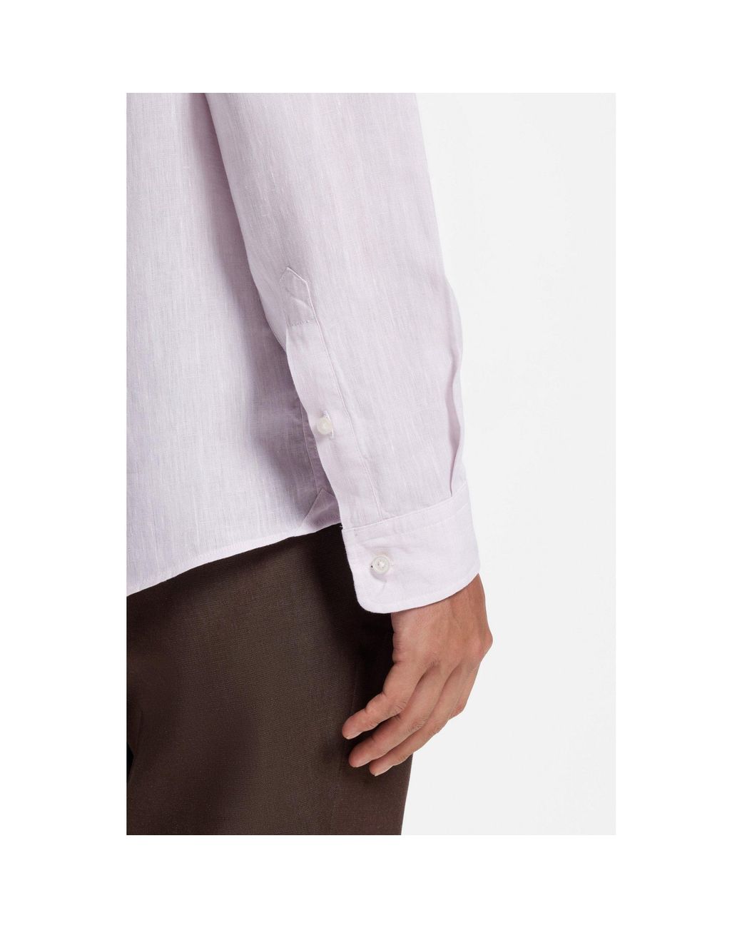 Boss Purple Regular-Fit Shirt for men