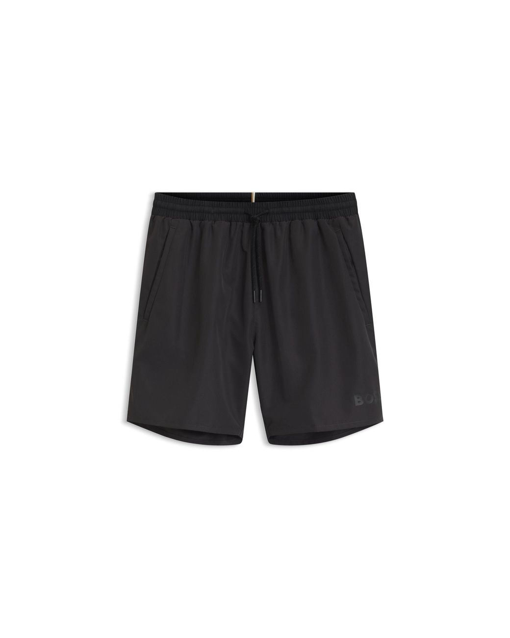 Boss Black Logo Swim Shorts for men