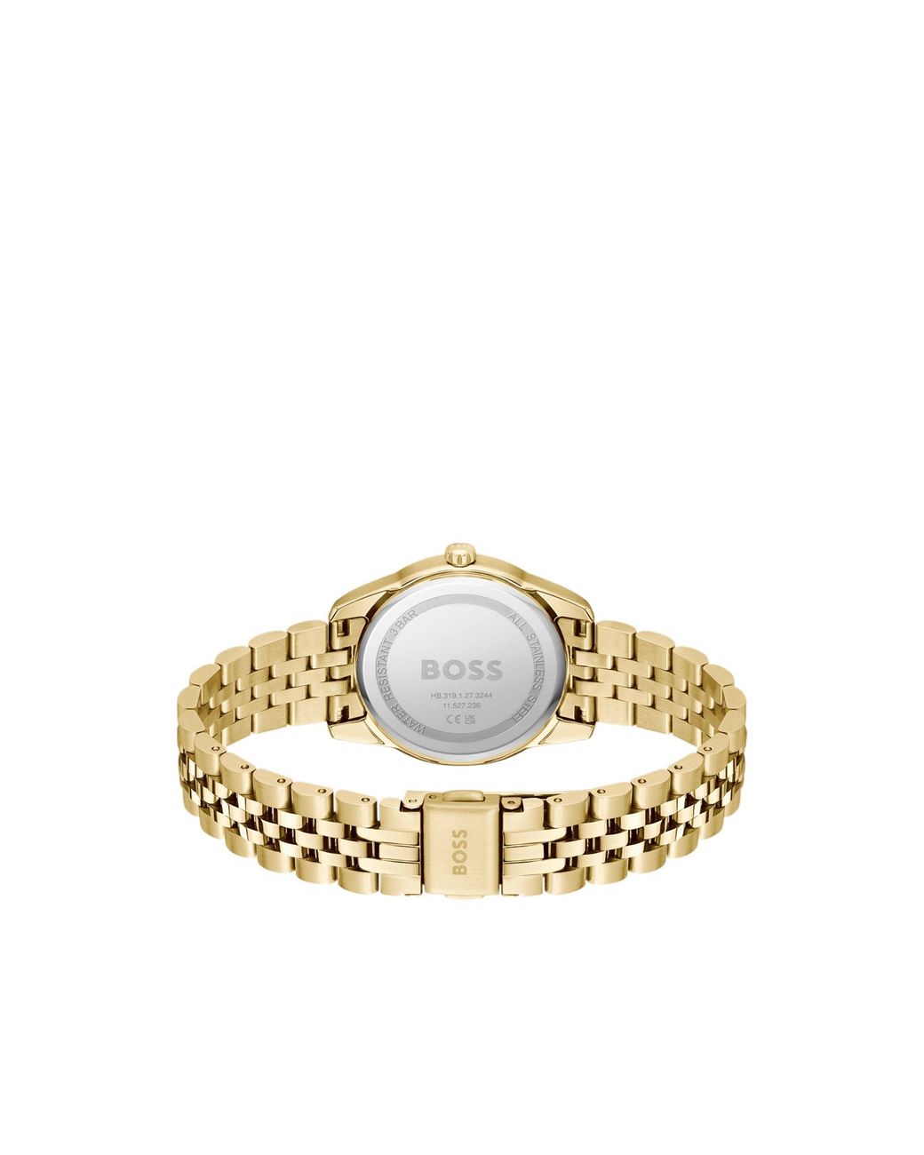 Boss Metallic Graceful Precious Crystal-Embellished Watch
