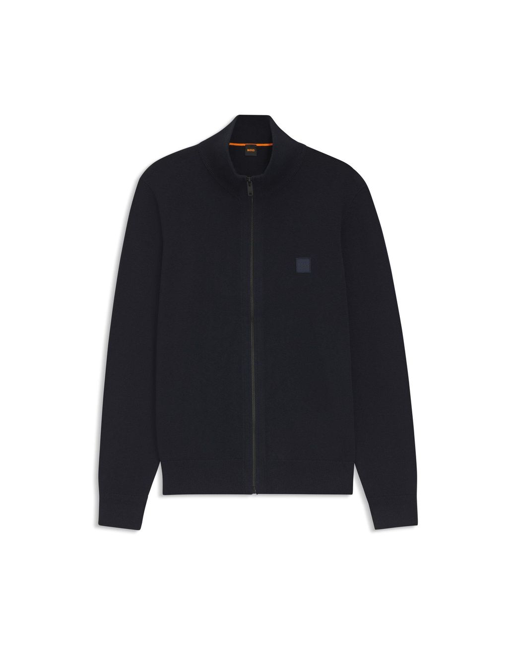 Boss Blue Knitted Jacket for men