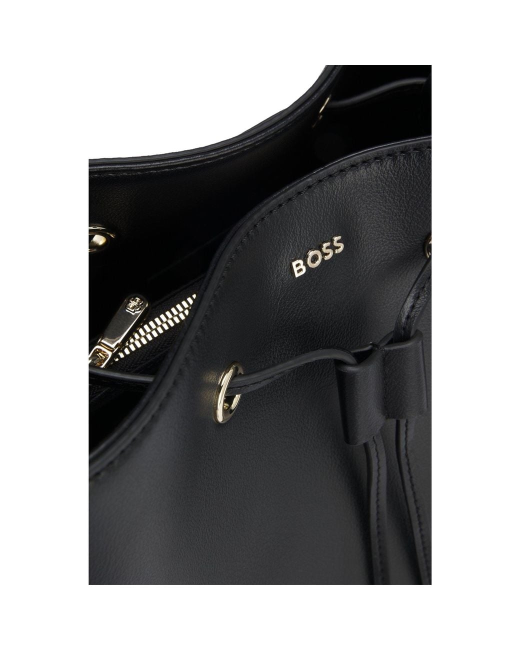 Boss Black Bucket Bag