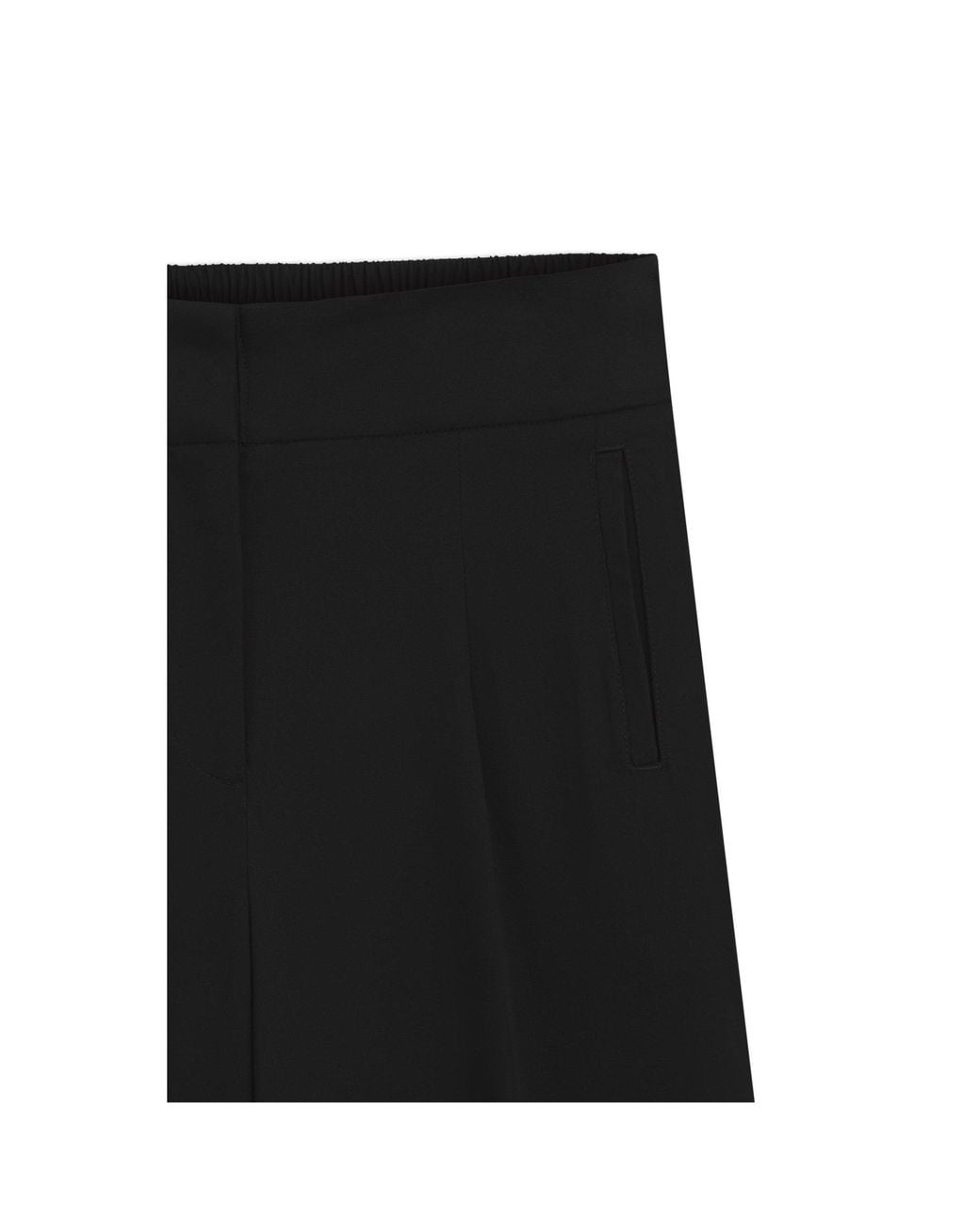 Boss Black Straight-Fit Trousers With Pleat Front