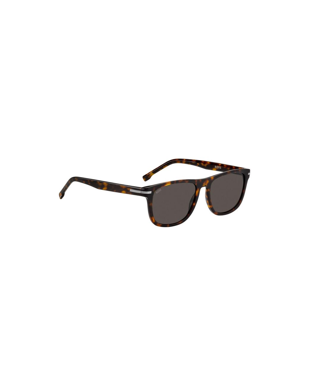 Boss Black Havana-Acetate Sunglasses With-Tone Hardware for men