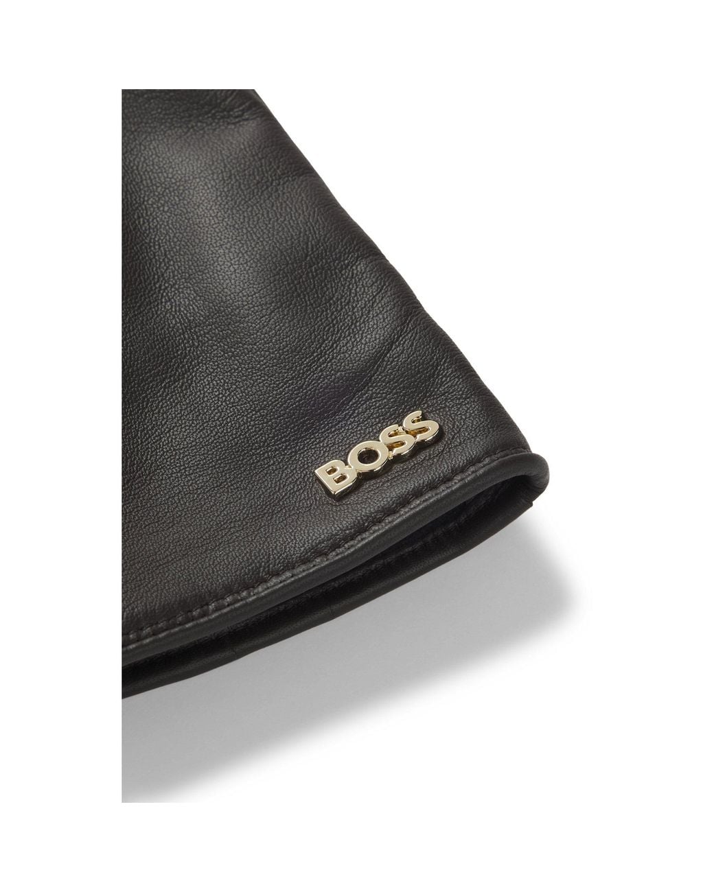 Boss Black Touchscreen-Friendly Gloves