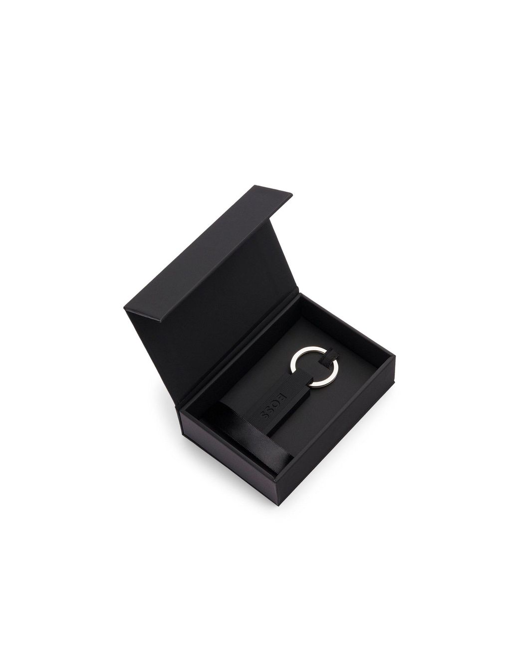 Boss Brown Logo Key Ring