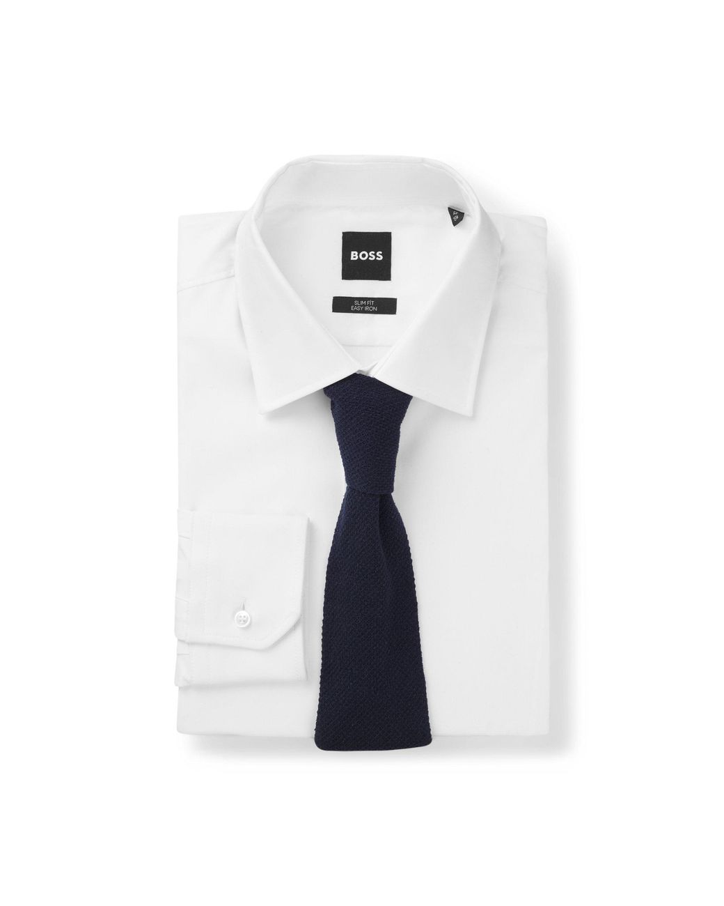 Boss Blue Silk Tie for men