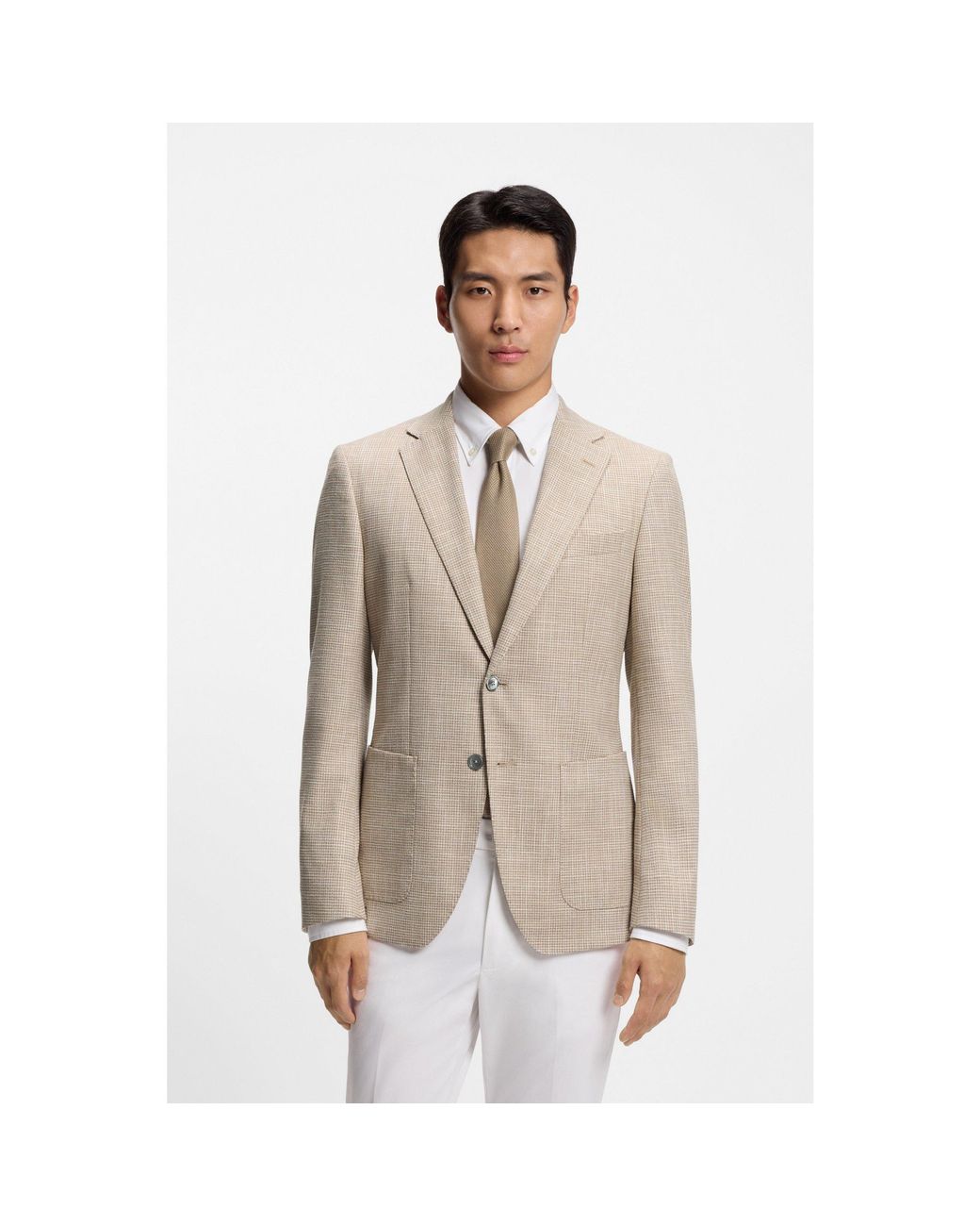 Boss Natural Regular-Fit Blazer for men
