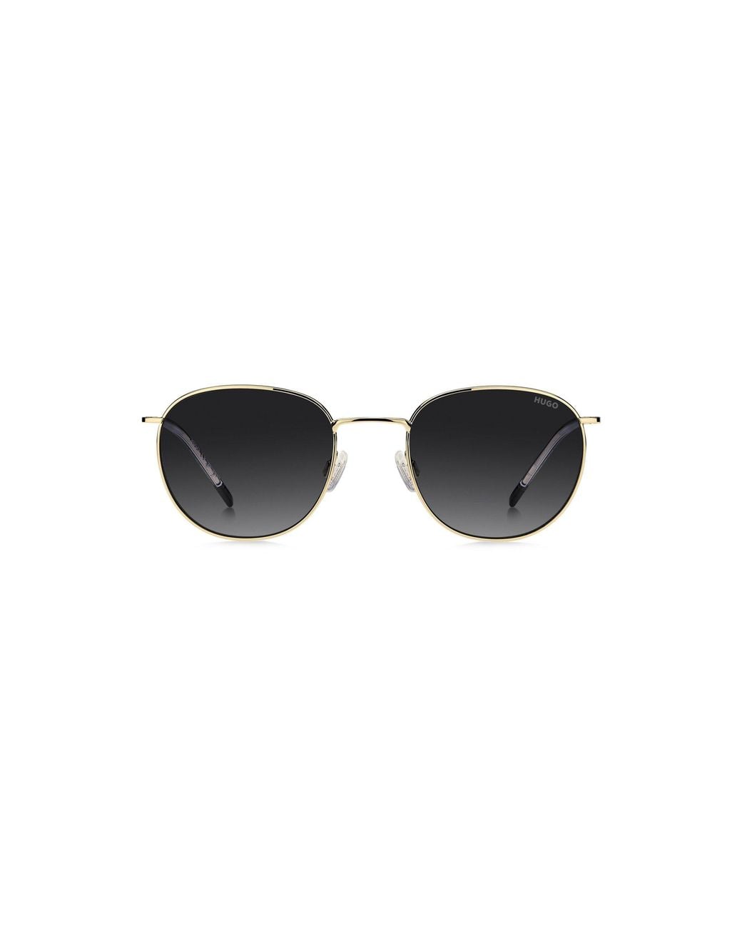 HUGO Black Tone Sunglasses With Logo Detail for men
