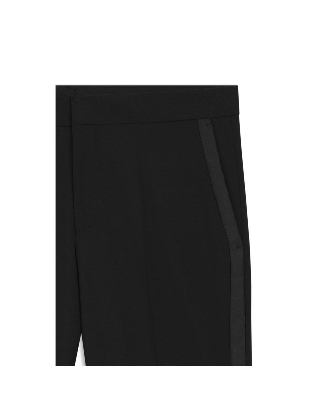 HUGO Black Extra-Slim-Fit Trousers for men