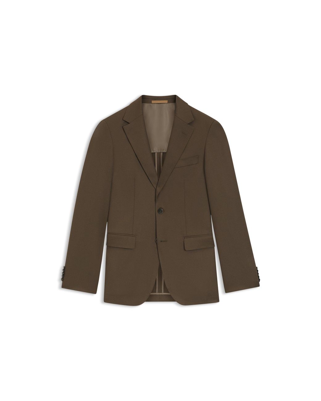 Boss Brown Regular-Fit Blazer for men