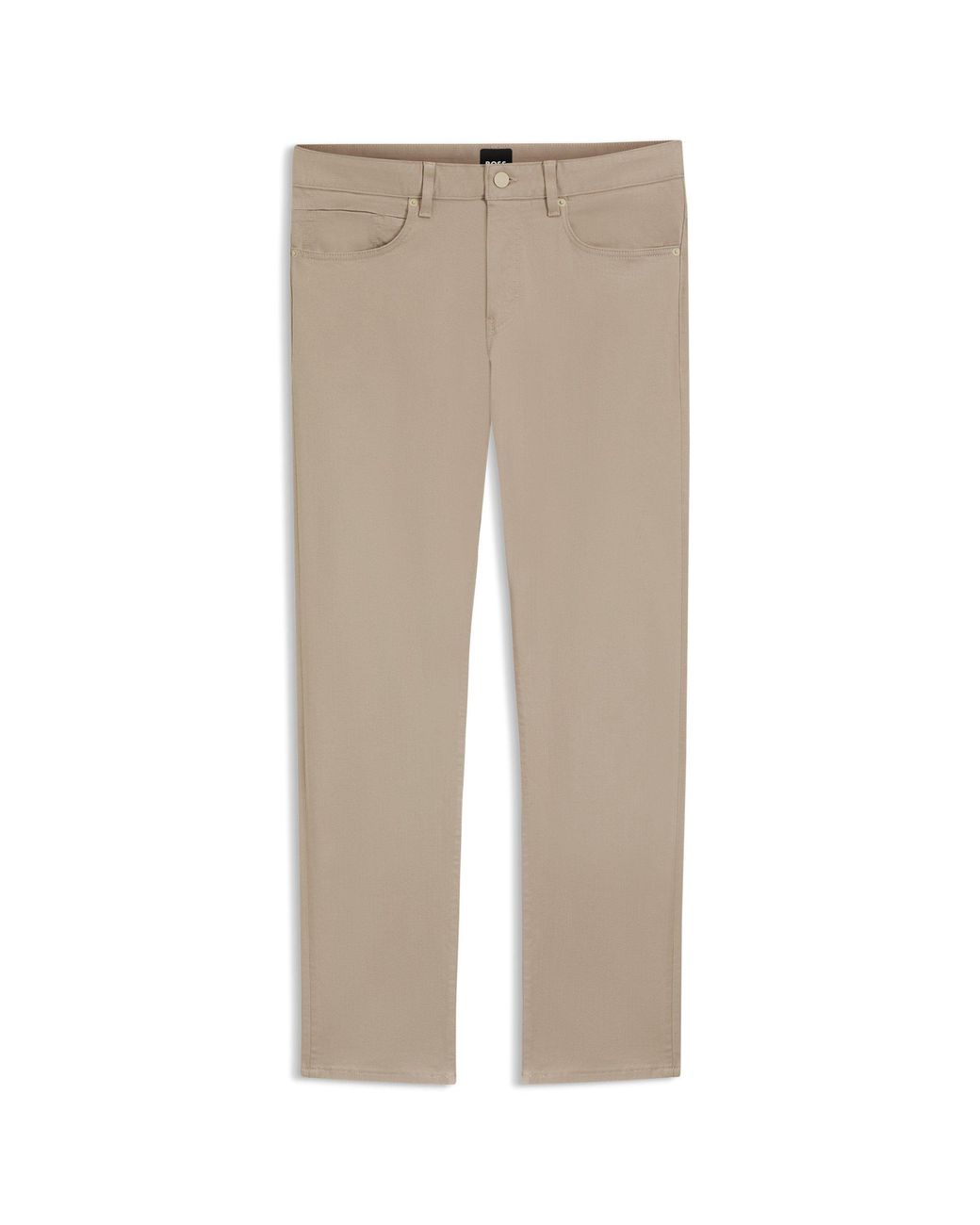 Boss Natural Delaware Slim-Fit Trousers for men