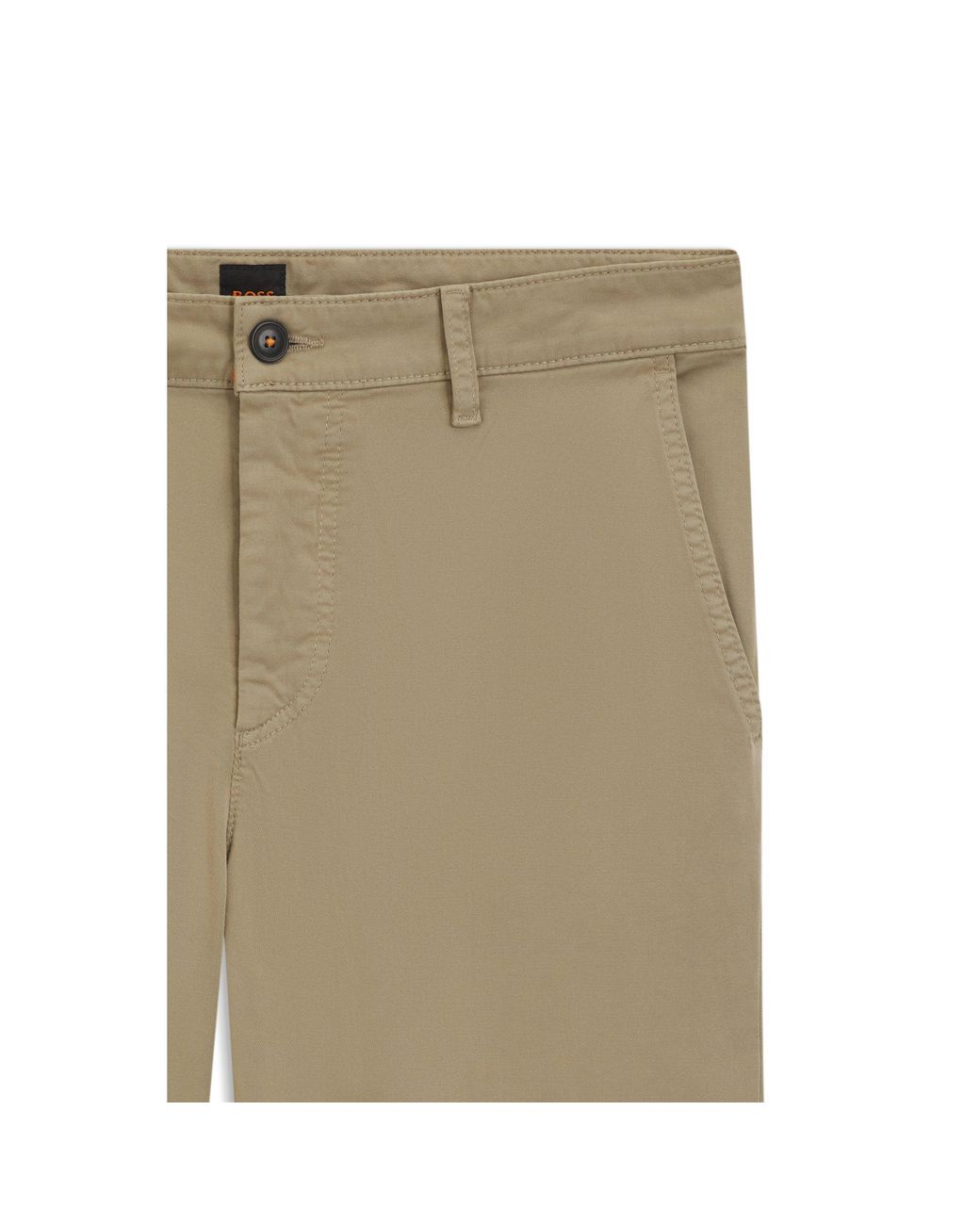 Boss Natural Tapered-Fit Chinos for men