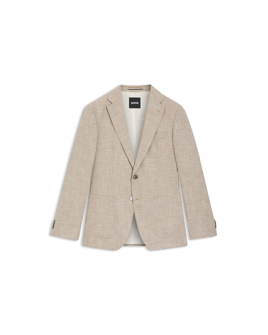 Boss Natural Regular-Fit Blazer for men