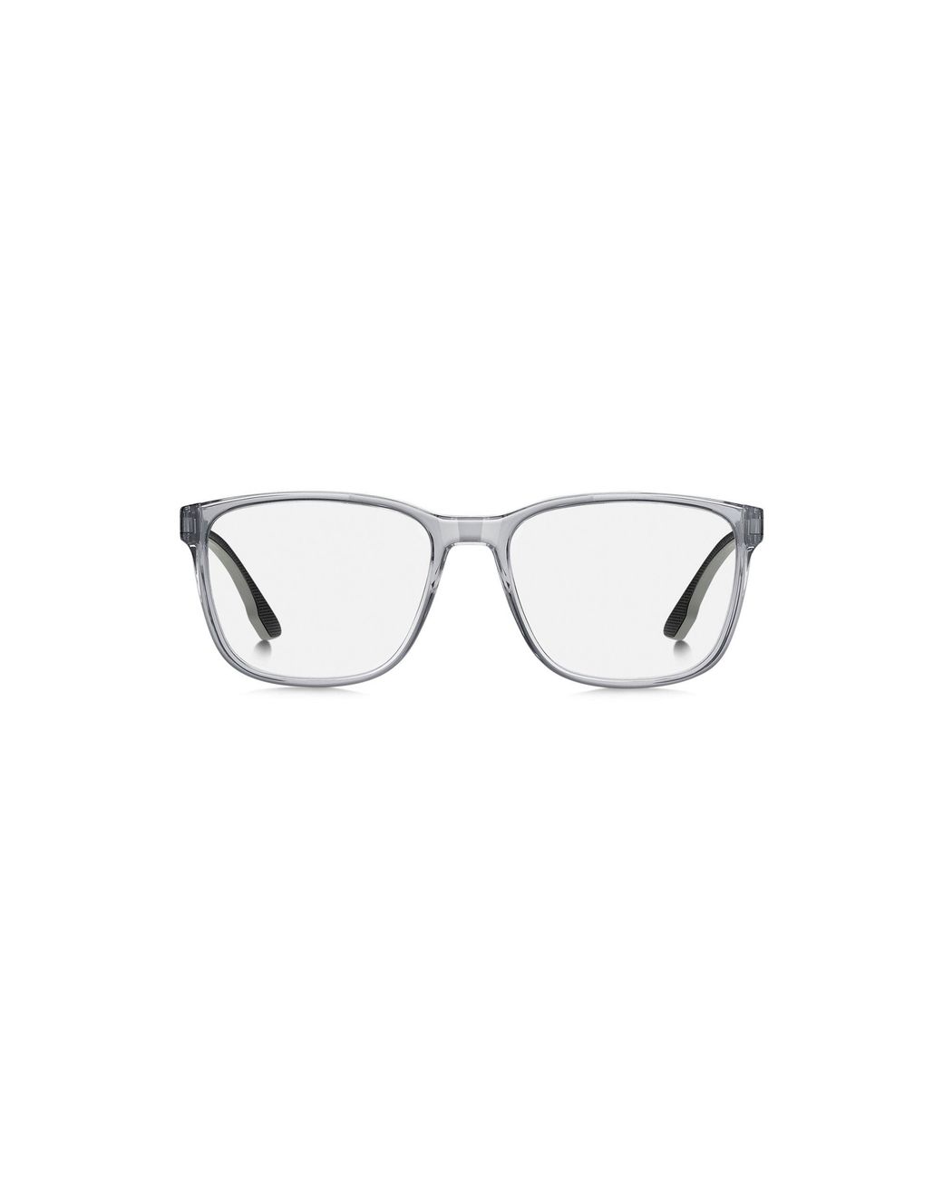 Boss Metallic Optical Frames With Logo Plaque for men