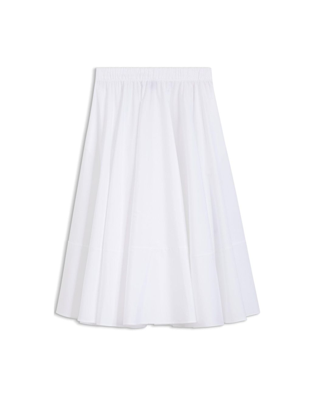 Boss White A-Line Skirt