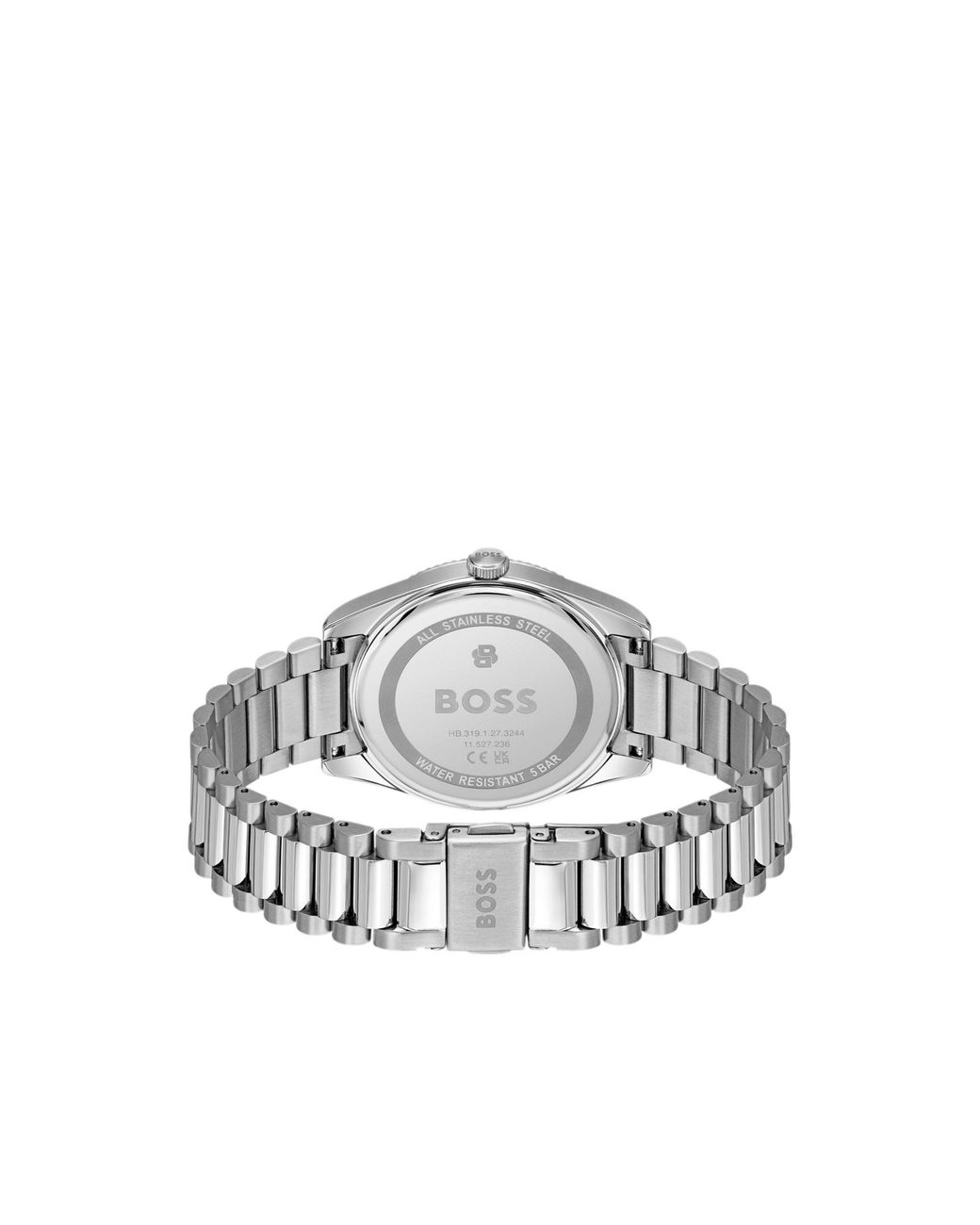 Boss Metallic Cheswick-Dial Watch With Fluted Bezel for men