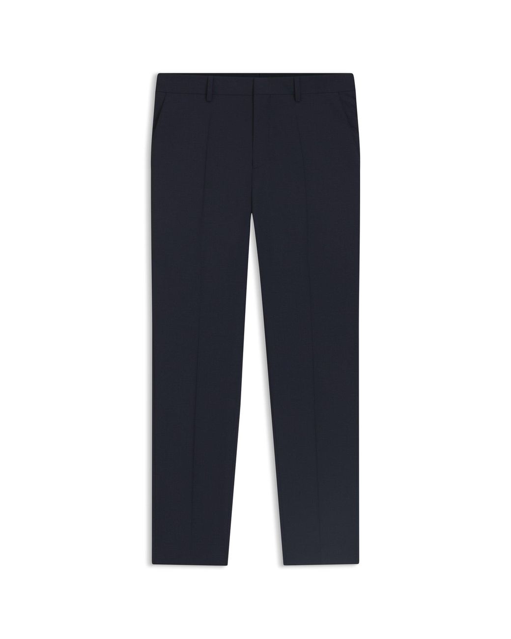 Boss Blue Regular-Fit Trousers for men
