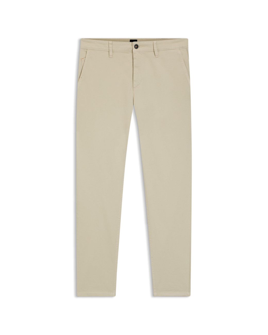Boss Natural Tapered-Fit Chinos for men