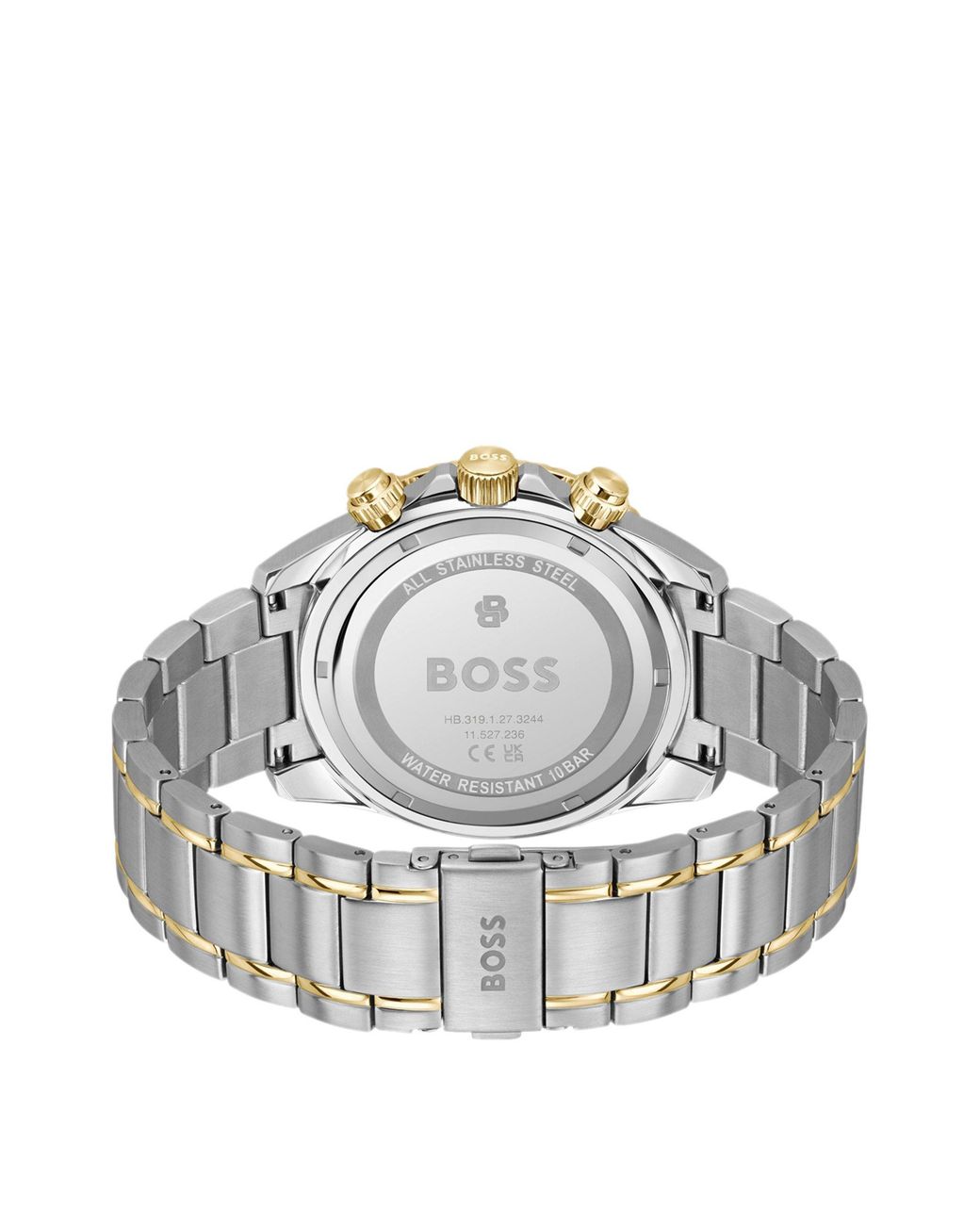 Boss Tweekleurige Sealiner-Chronograaf Met Groene Wijzerplaat in het Green voor heren