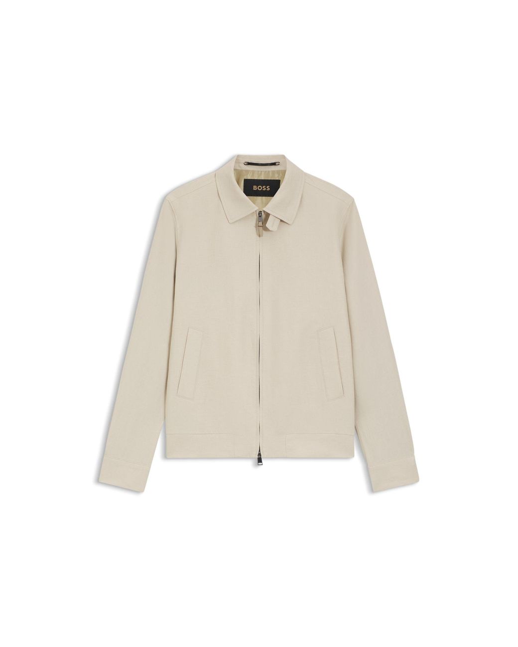 Boss Natural Slim-Fit Jacket for men