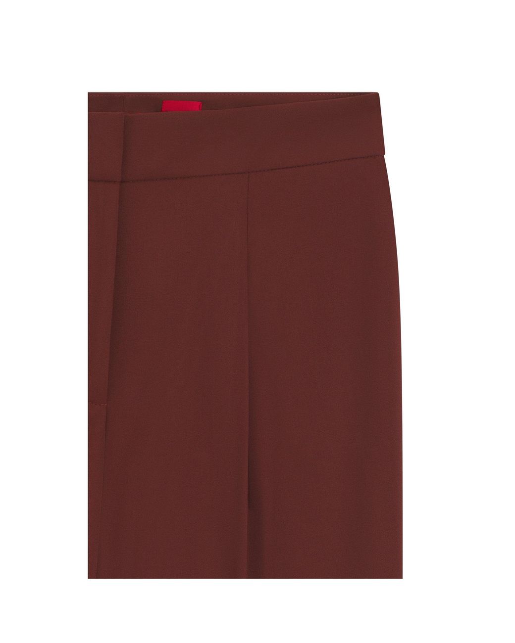 HUGO Red Regular-Fit Trousers With Wide Leg