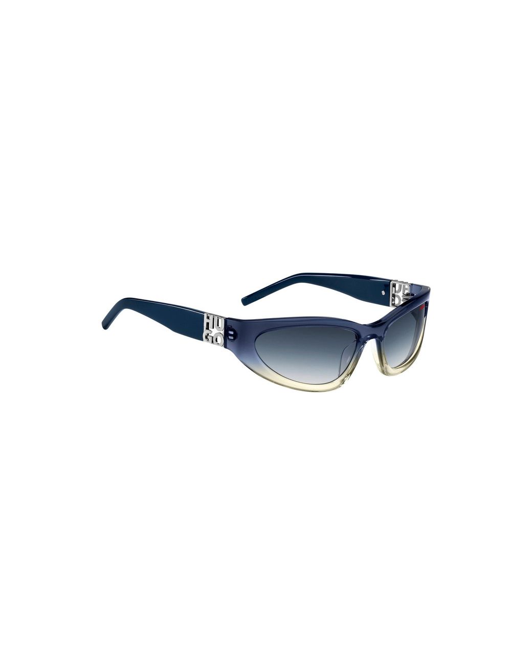 HUGO Blue Two-Tone Sunglasses for men