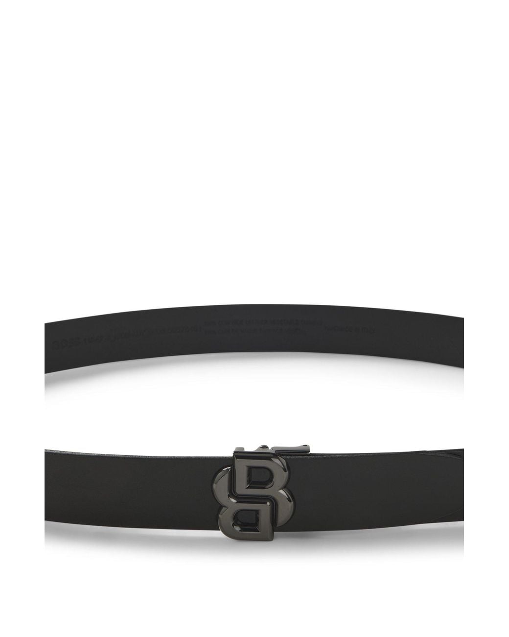 Boss Ledergürtel in Black für Herren