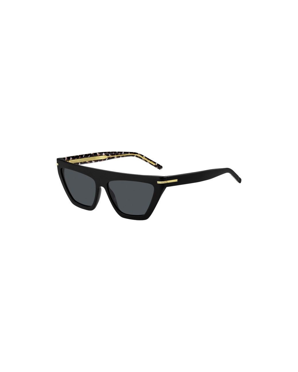 Boss Black Acetate Sunglasses With-Tone Details