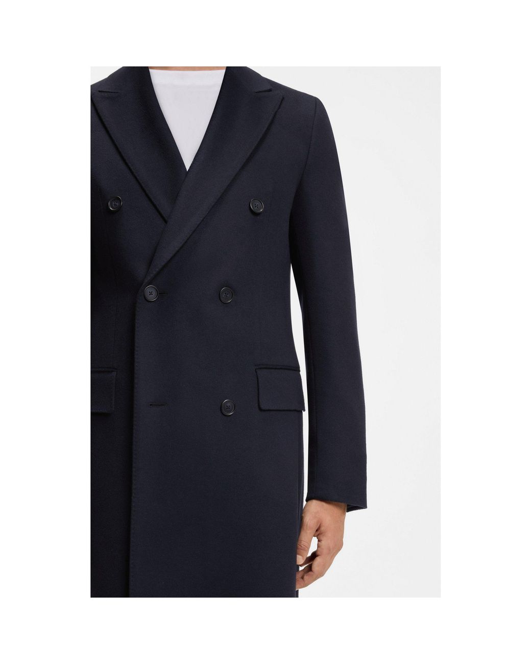 Boss Blue By Beckham Long Coat for men