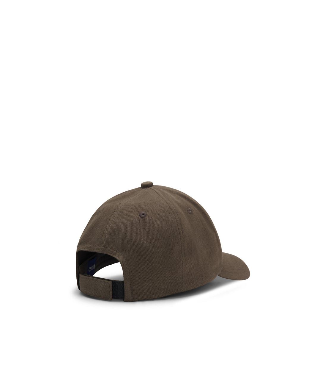 HUGO Brown Cotton-Twill Cap With Logo Patch for men