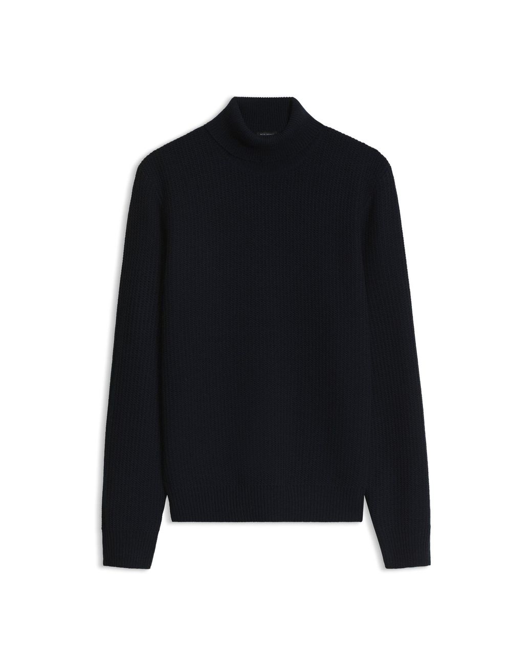 Boss Black Textured Rollneck Sweater for men