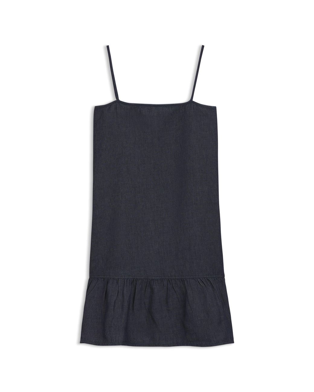 HUGO Blue Spaghetti-Strap Dress