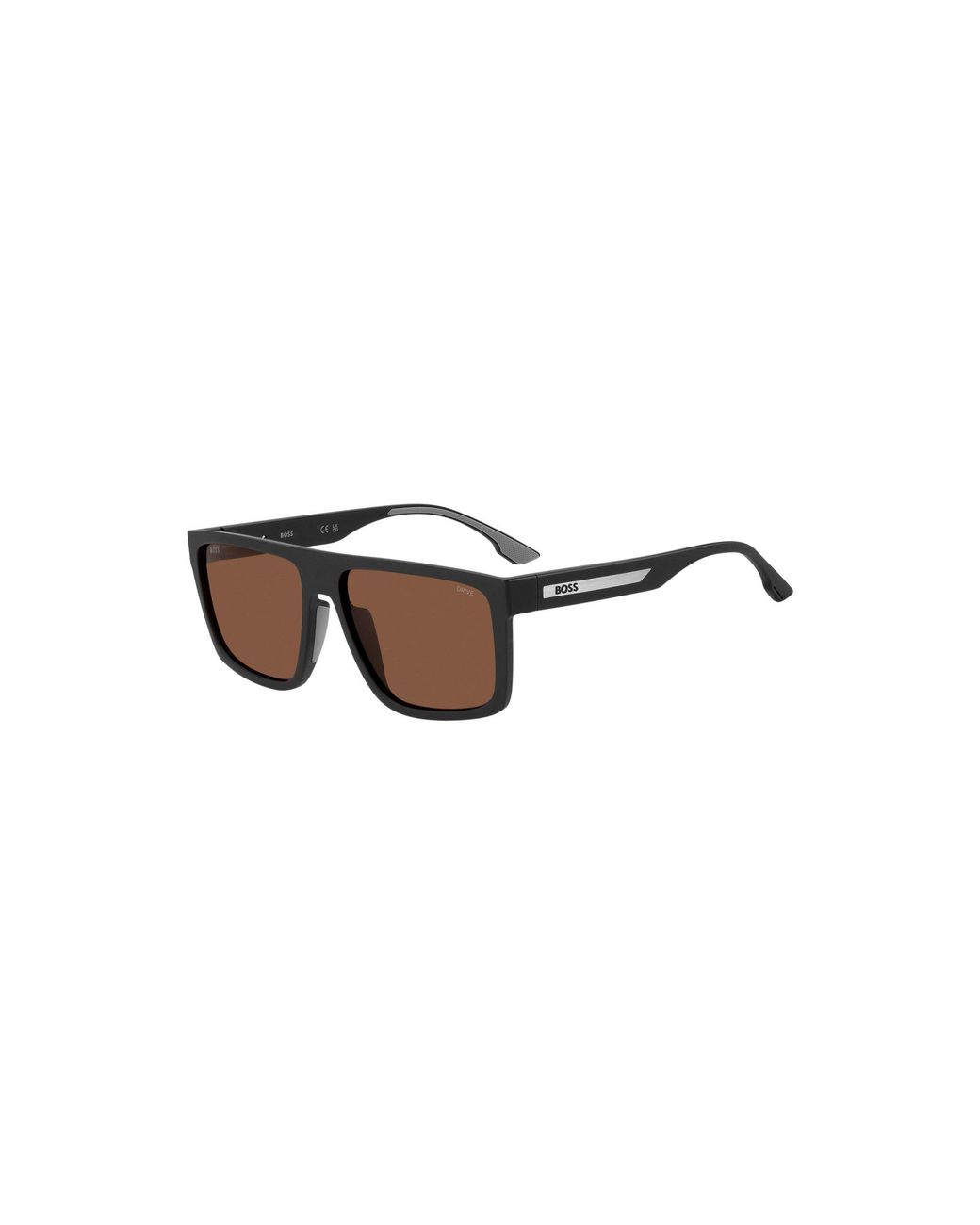 Boss Brown Sunglasses With High-Contrast Polarised Lenses for men
