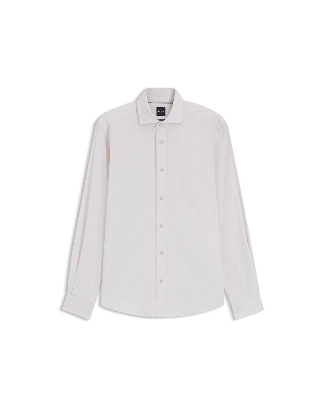 Boss White Regular-Fit Shirt for men