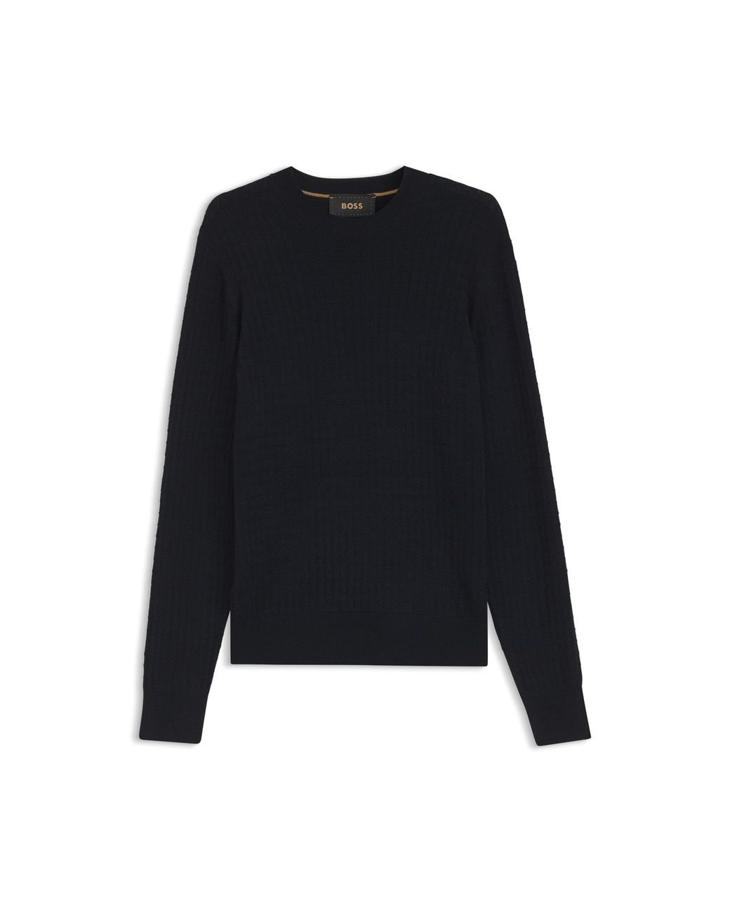 Boss Black Knitted Sweater for men