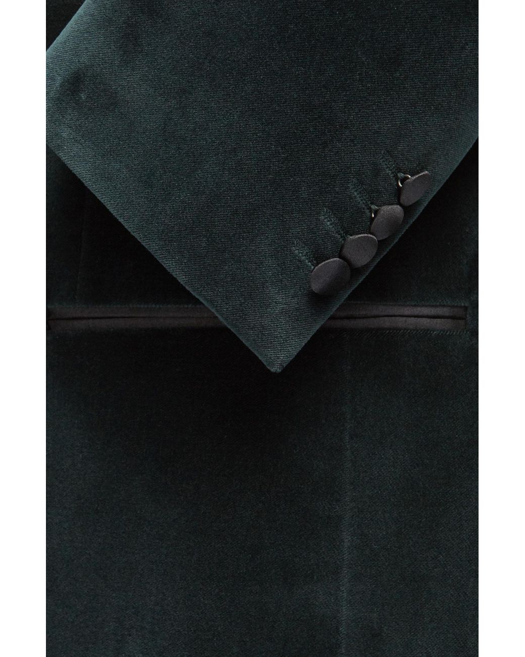 BOSS by HUGO BOSS Velvet Dinner Jacket A Slim Fit With Silk Lapels in for Men | Lyst UK