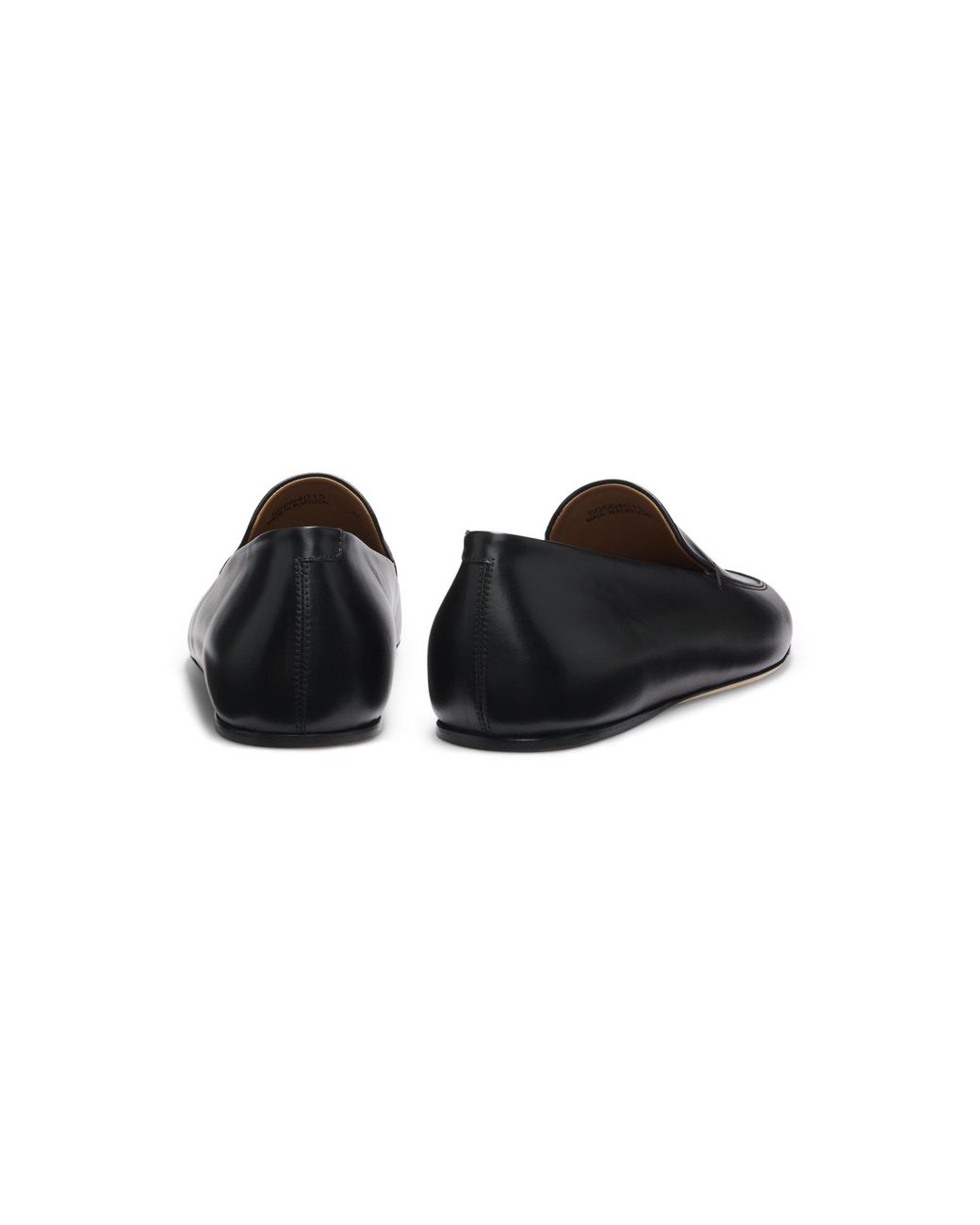 Boss Black Leather Loafers Made