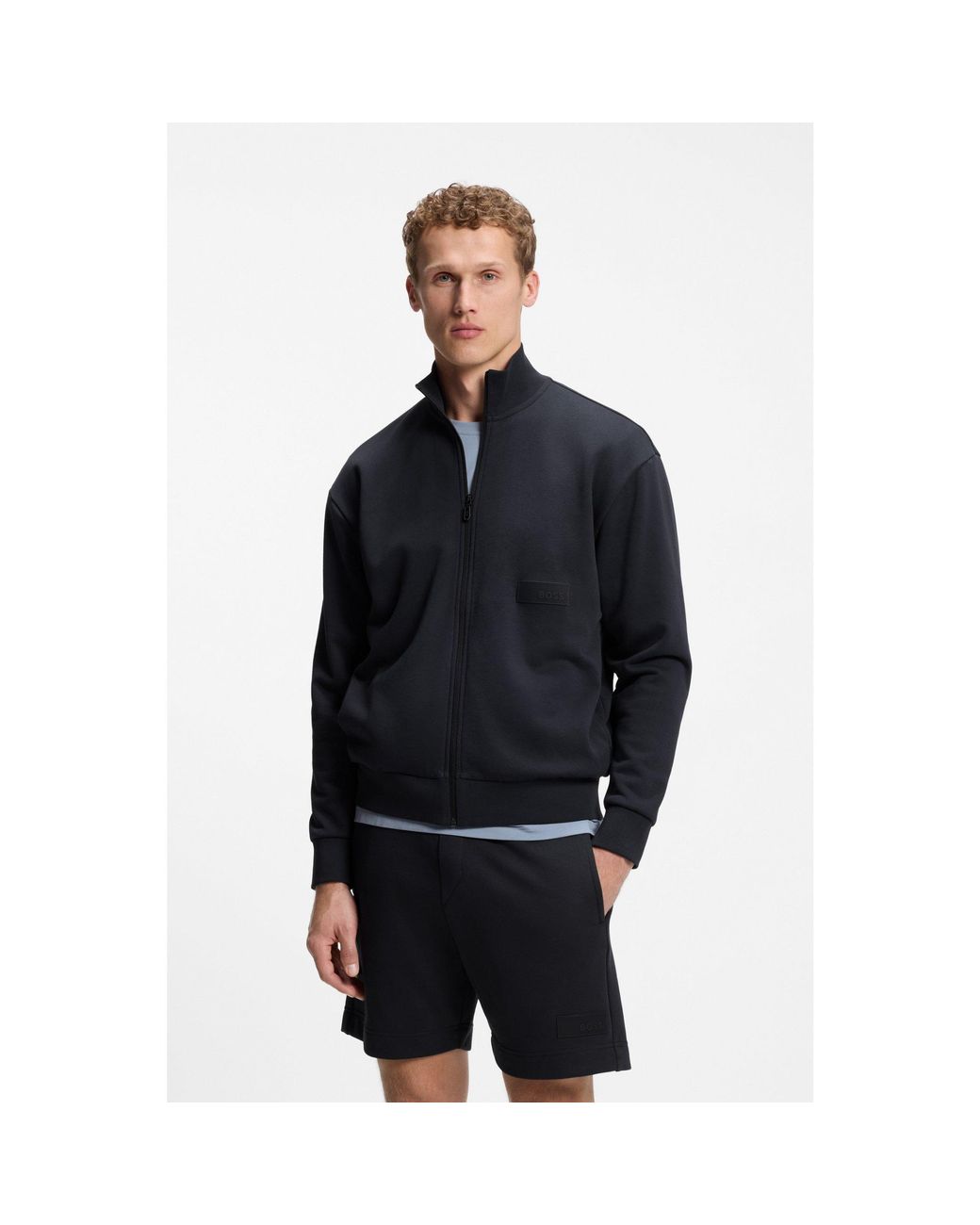 Boss Black Relaxed-Fit Sweatshirt for men