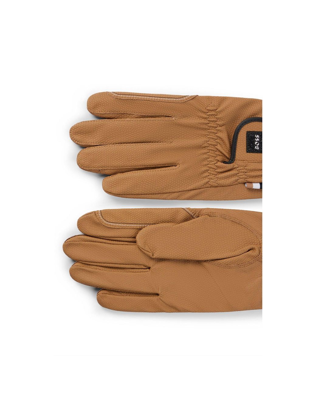 Boss Brown Equestrian Riding Gloves
