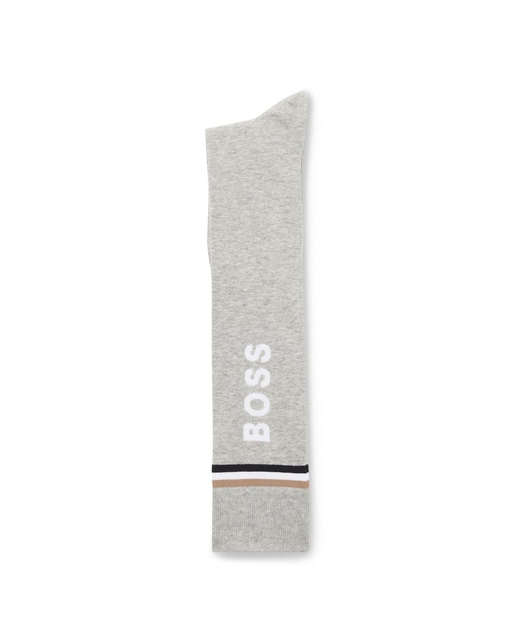 Boss Gray Equestrian Riding Socks