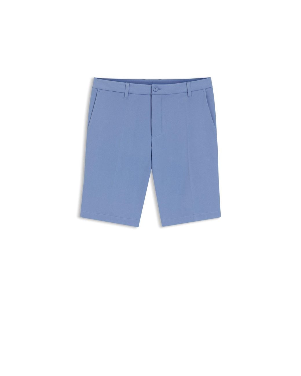 Boss Blue Slim-Fit Shorts for men