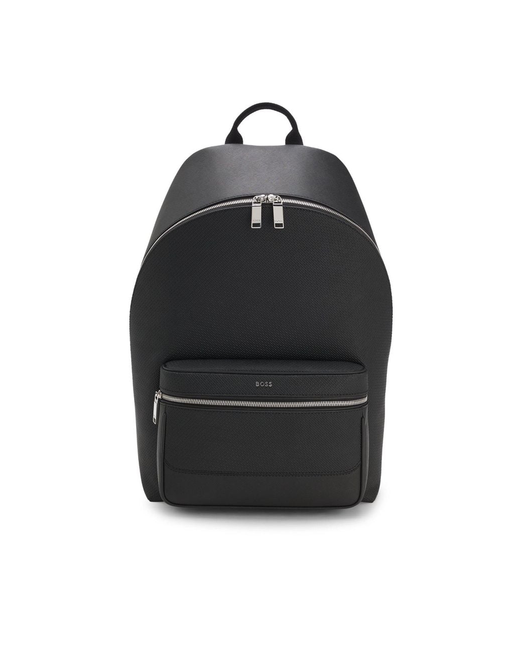 Boss Black Logo-Trim Backpack for men