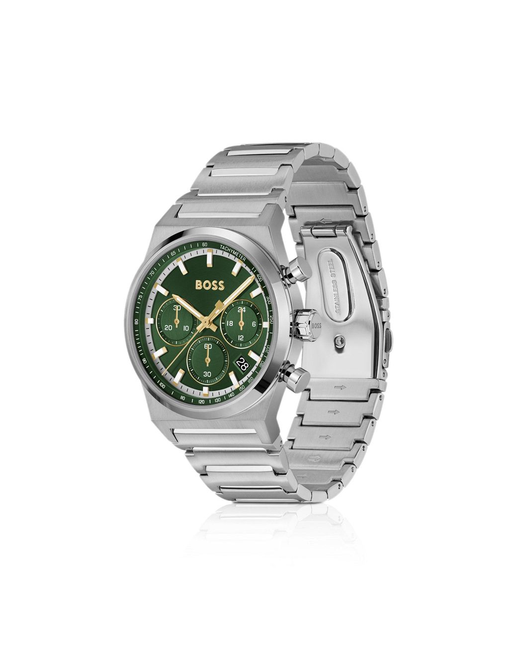 Boss Green Tone-Steel Watch for men