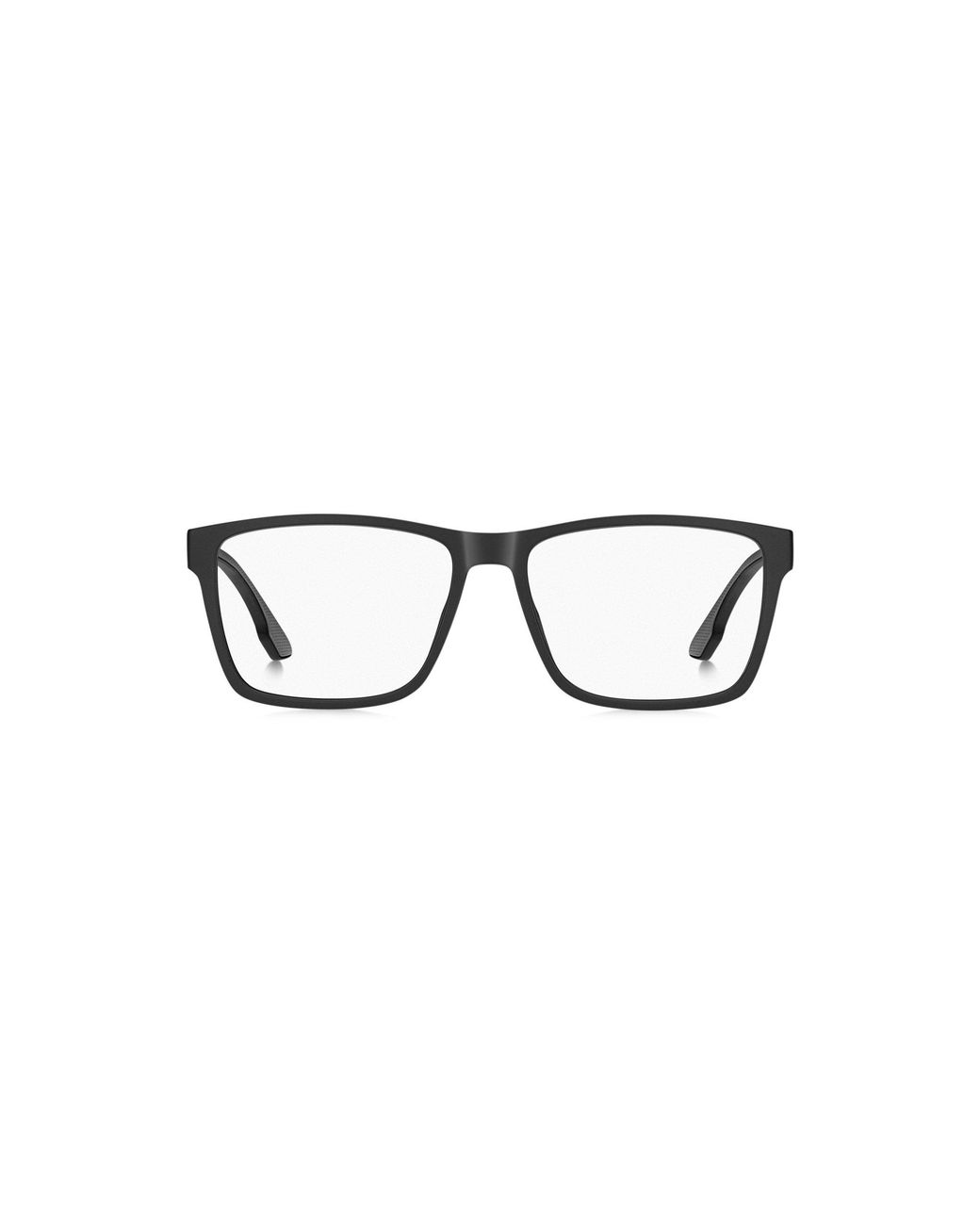 Boss Black Matte- Optical Frames With Logo Plaque for men