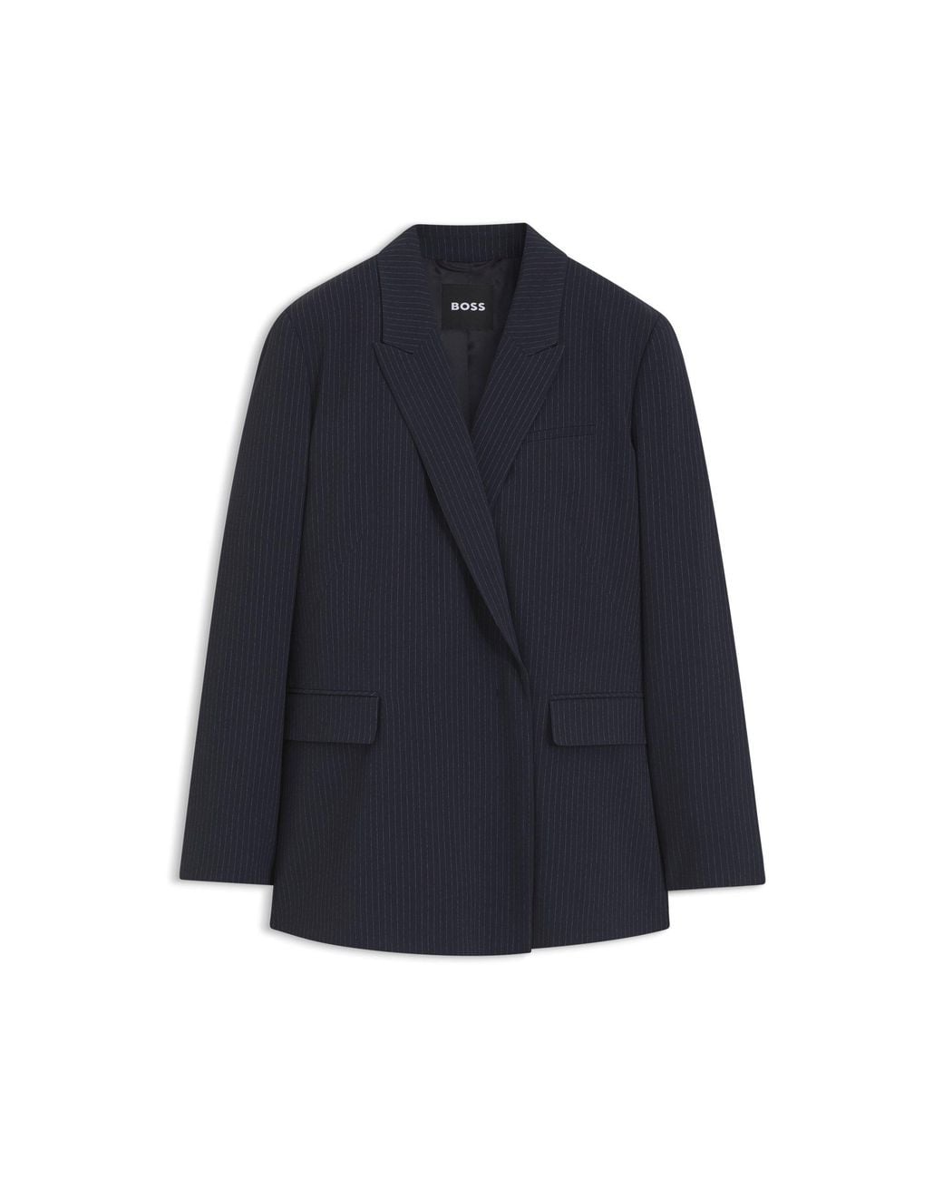 Boss Blue Regular-Fit Blazer