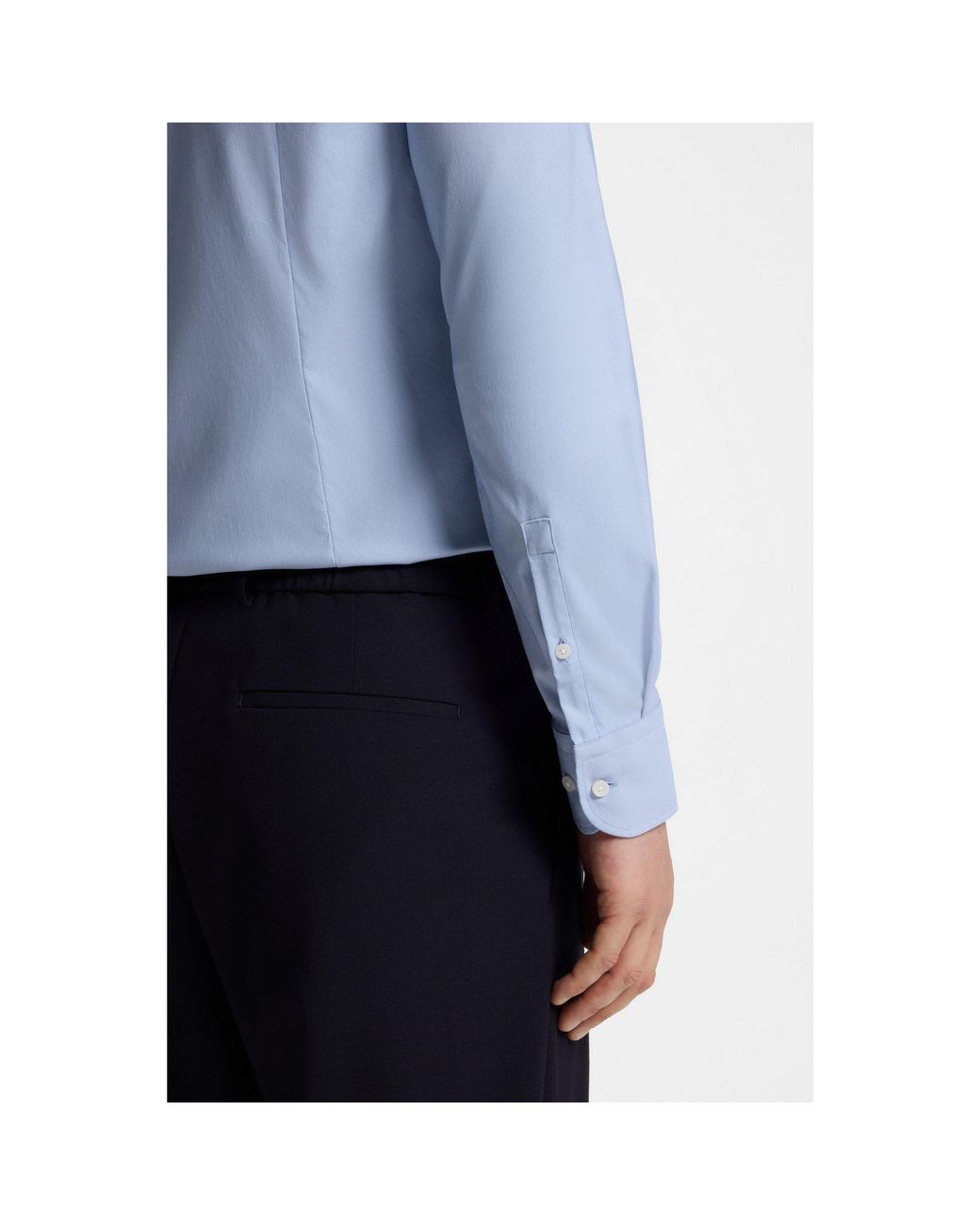 Boss Blue Slim-Fit Shirt for men